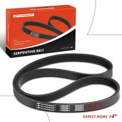 A-Premium 33.57-inch length belt installed for accurate tensioning