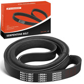 A-Premium serpentine belt installed on Nissan Altima vehicle for reliable drive