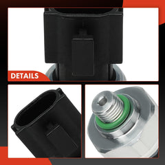 A-Premium sensor mounted near alternator side demonstrating real-world fitment