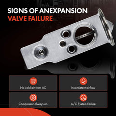 A-Premium expansion valve for Lexus LS460 compatible with luxury sedan AC systems