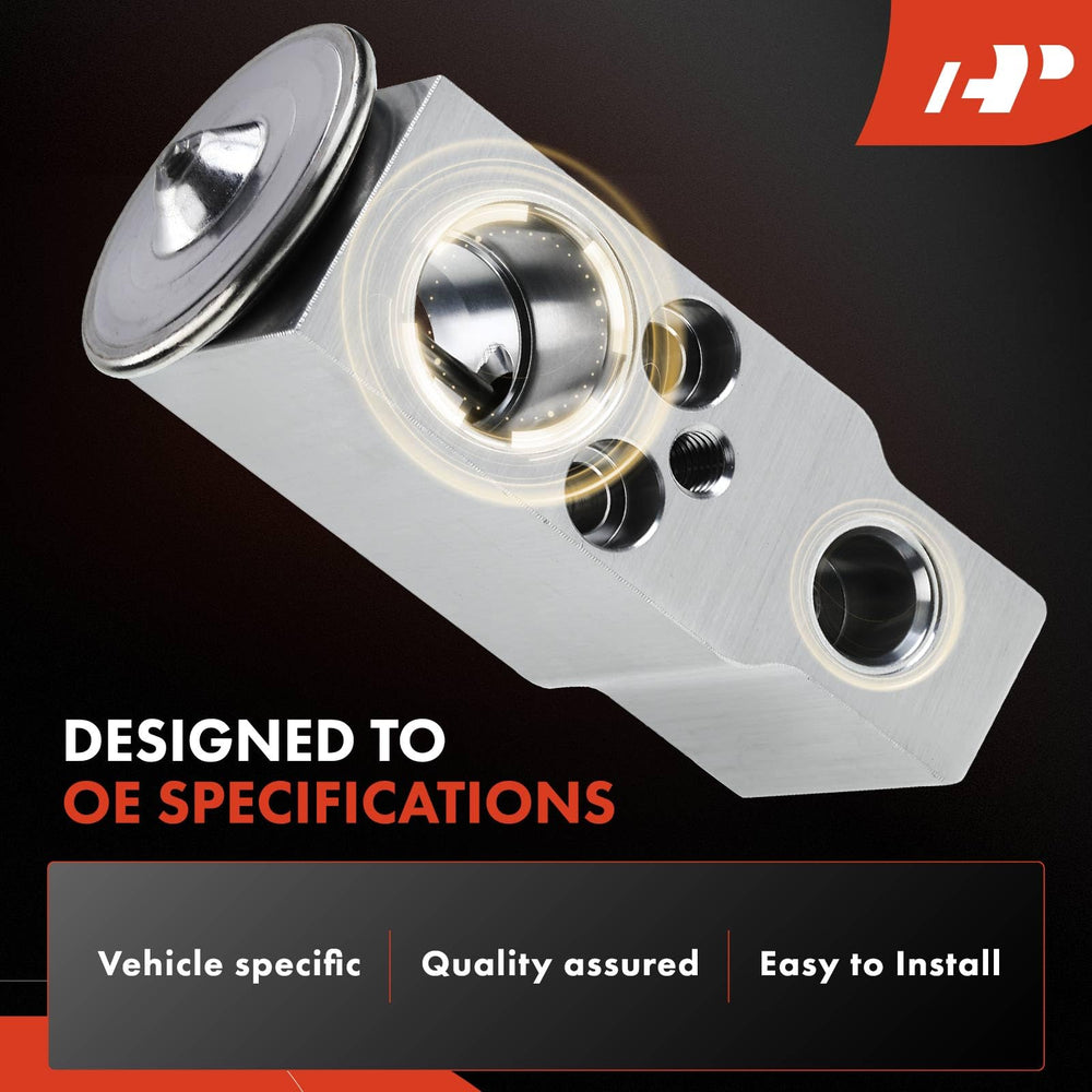 A-Premium expansion valve for RAV4 highlighting OEM fit and aluminium construction