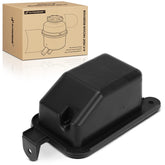 A-Premium A/C vacuum reservoir front view showing durable housing for Ford fitment.