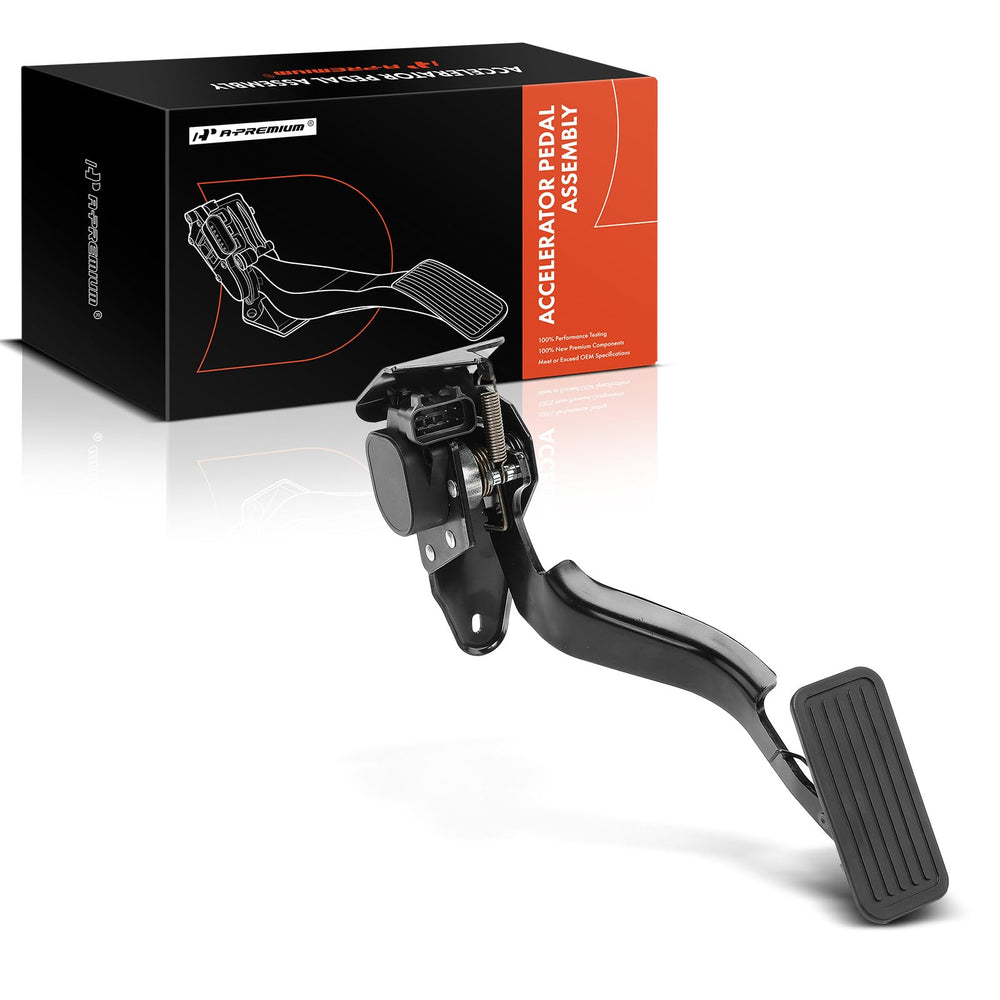A-Premium accelerator pedal position sensor assembly front view improves pedal responsiveness
