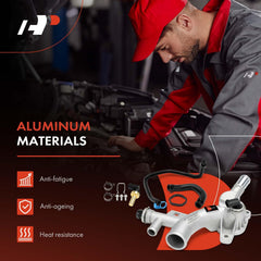 A-Premium aluminum housing assembly detail for enhanced heat management