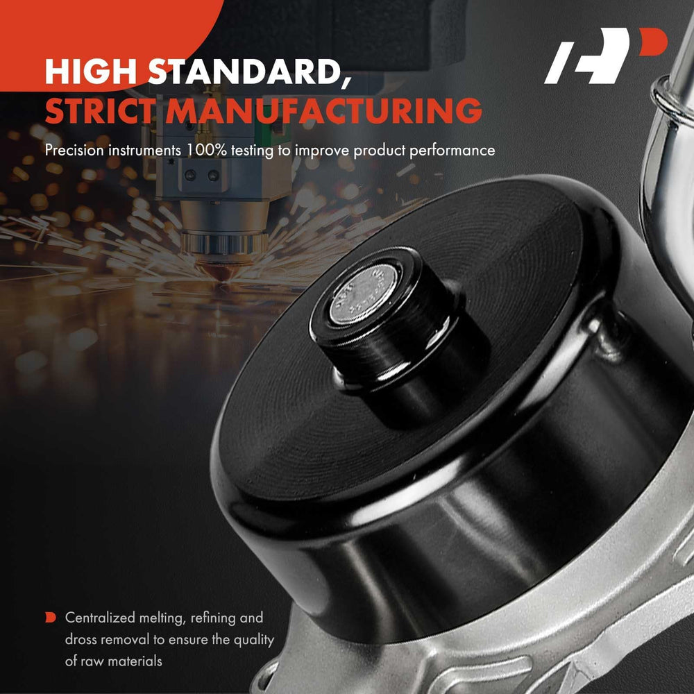 A-Premium engine water pump mounts with 12 holes for secure fit