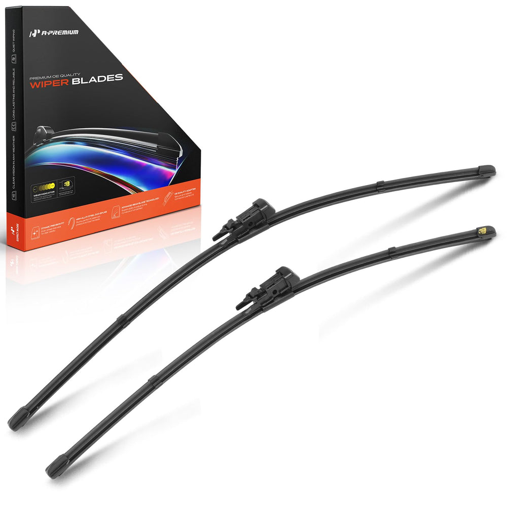 A-Premium APWB161 left 24-inch wiper blade for clear visibility in rain.