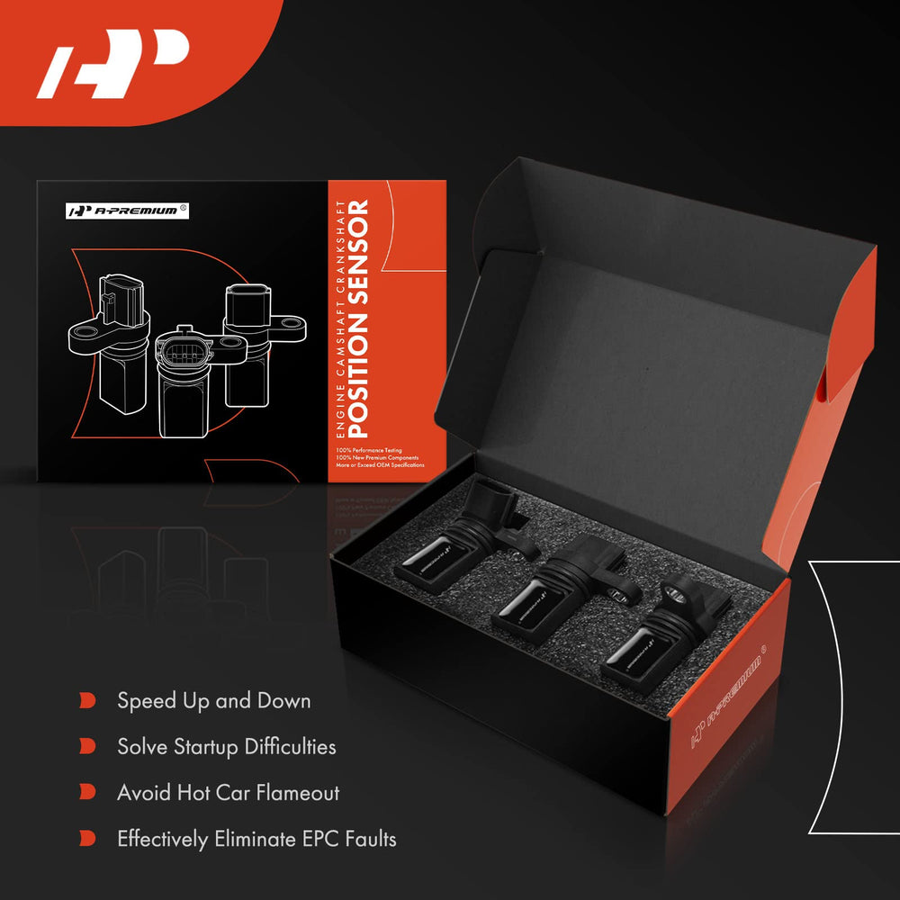 A-Premium Bank 1 camshaft sensor for Nissan/Infiniti restores smooth engine response