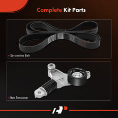 A-Premium belt drive kit packaging showing complete parts included.