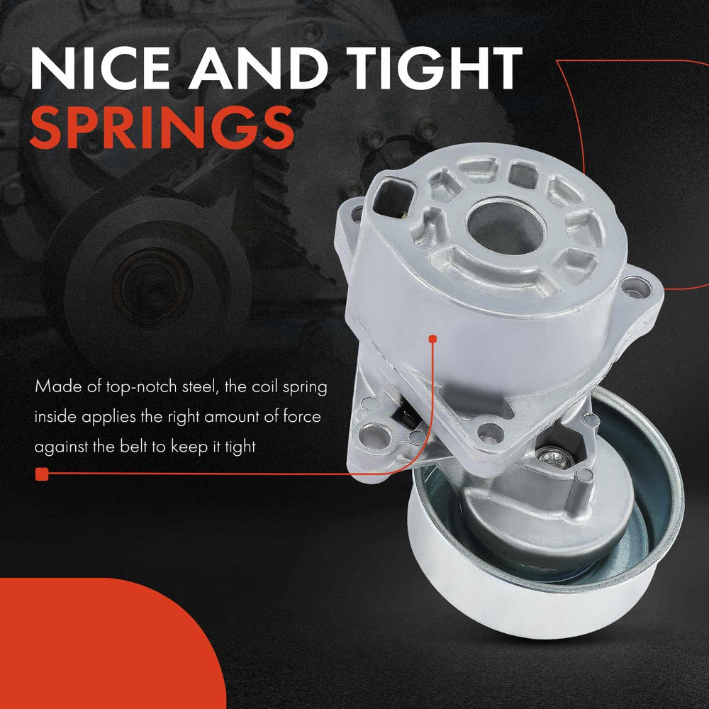 A-Premium Rogue Select tensioner with pulley promotes reliable belt motion.