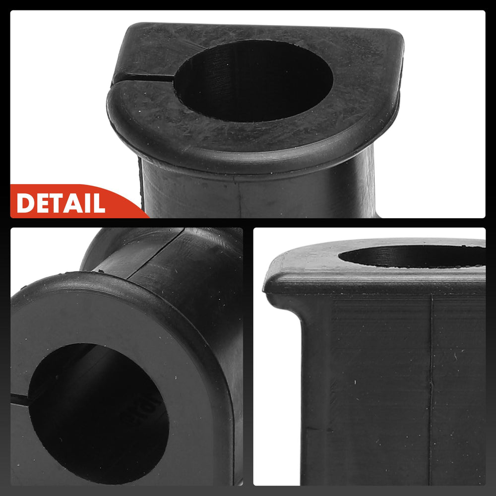 A-Premium black polished surface on bushings indicating rust protection
