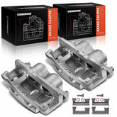 A-Premium brake caliper front-left assembly for GM vehicles with improved front braking performance.