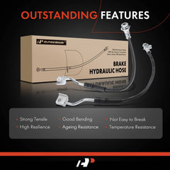 A-Premium brake hose reference tag F4TZ2078C confirms authentic OE lineage.