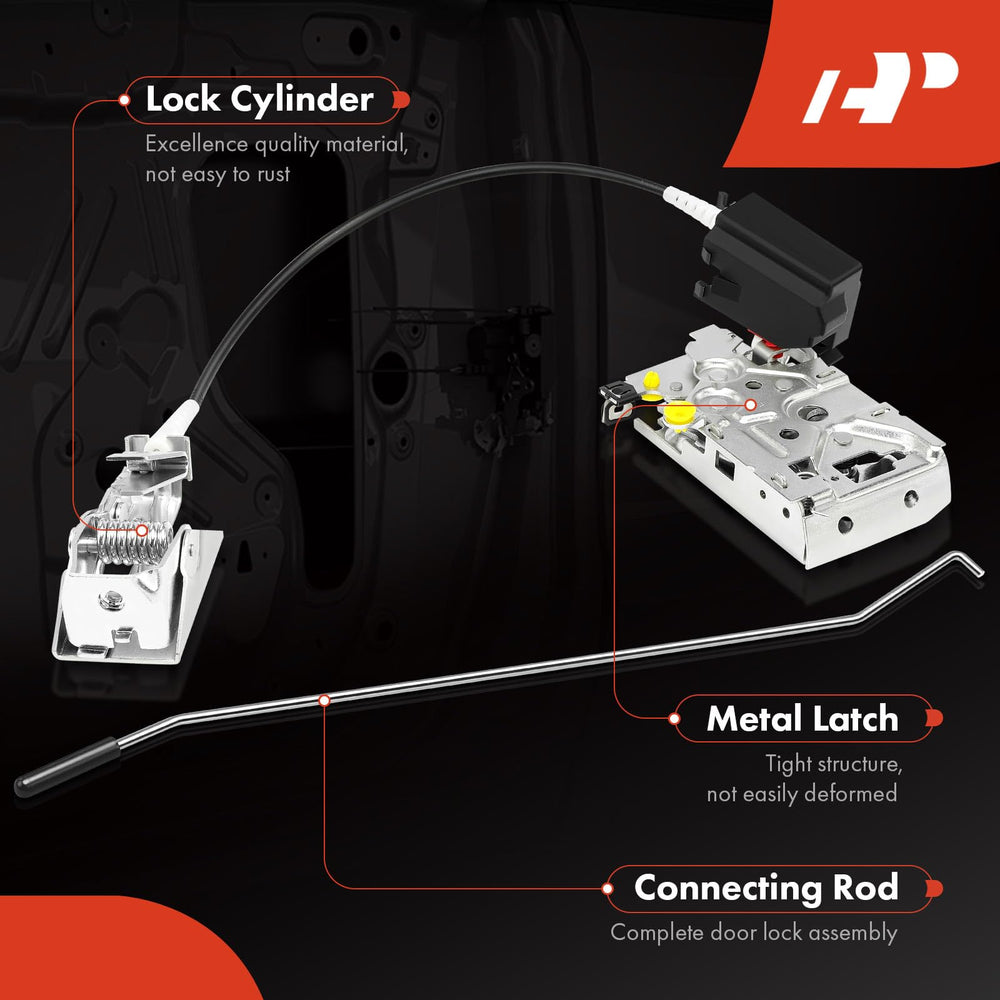 A-Premium Bronco door latch assembly left side, durable materials