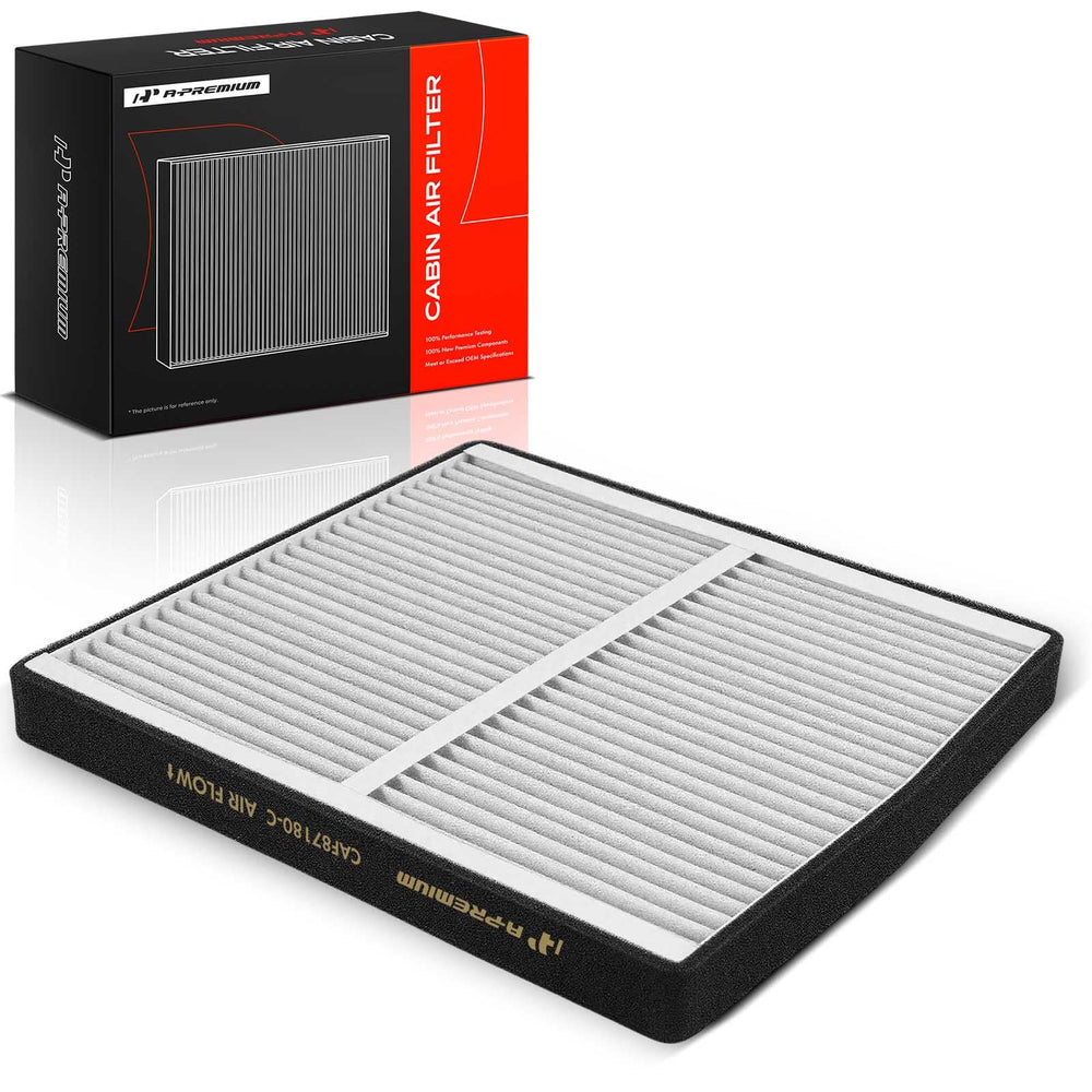 A-Premium cabin filter with precise dimensions fits Volvo under the glove box.