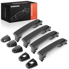 A-Premium Camry door handle front left in black, ready for direct replacement