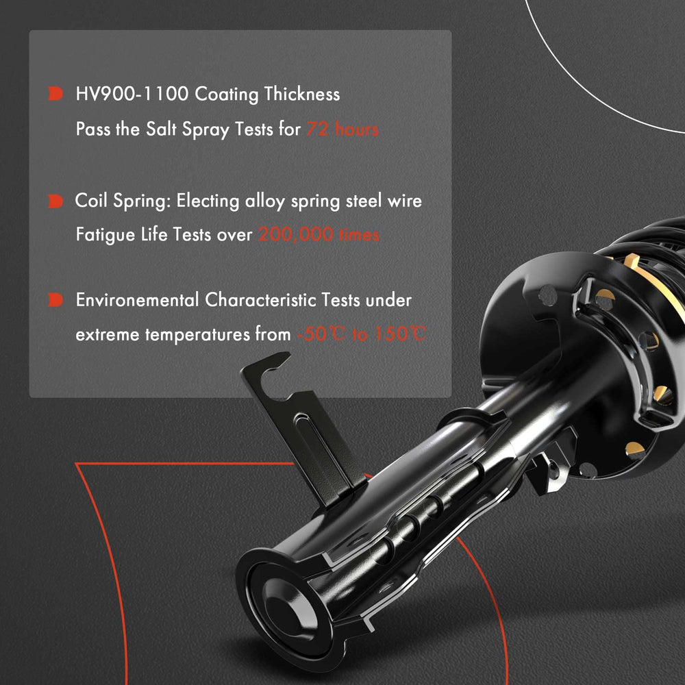 A-Premium rear coil-spring assembly improves ride control on highways.