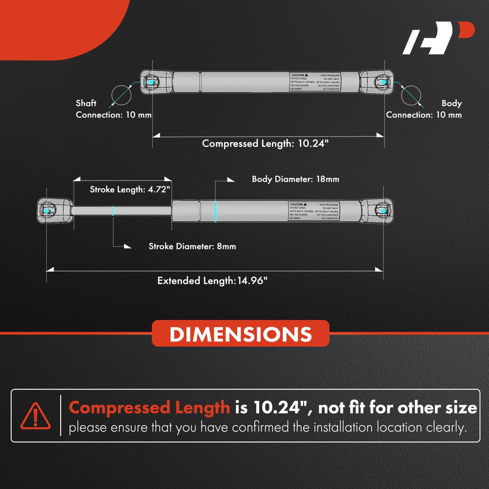 A-Premium corrosion-resistant rod finish resists rust on long-term use.
