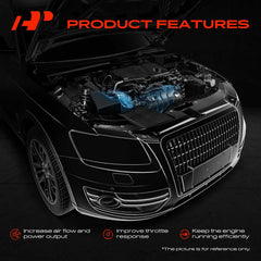 Crack-resistant air intake hose from A-Premium