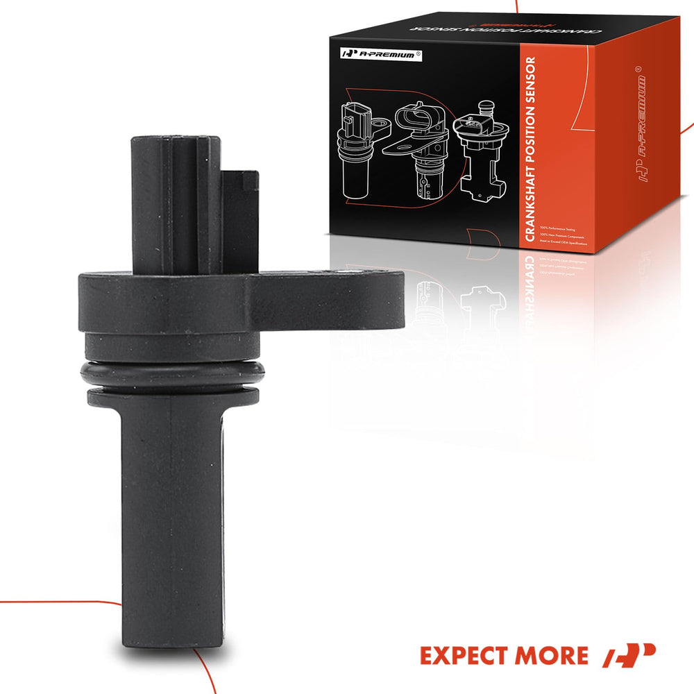 A-Premium crankshaft sensor in box packaging with visible labeling