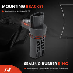A-Premium sensor mounted on Xterra engine for consistent timing during drives