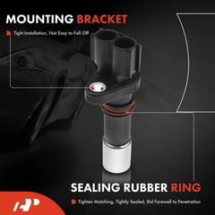 A-Premium crankshaft sensor back view highlights connection terminals for easy replacement.