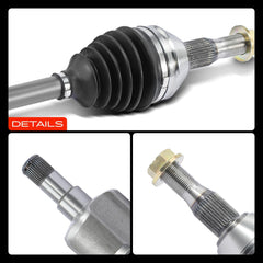 A-Premium CV axle front-right fitment chart showing compatible GM models