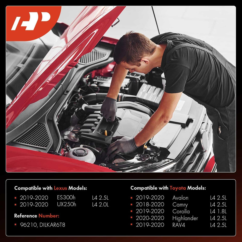A-Premium double-iridium spark-plug-tip close-up shows precision electrode design.