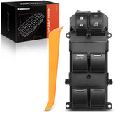 A-Premium driver-side master power window switch for Honda Accord 2008-2012, front-left, easy replacement.