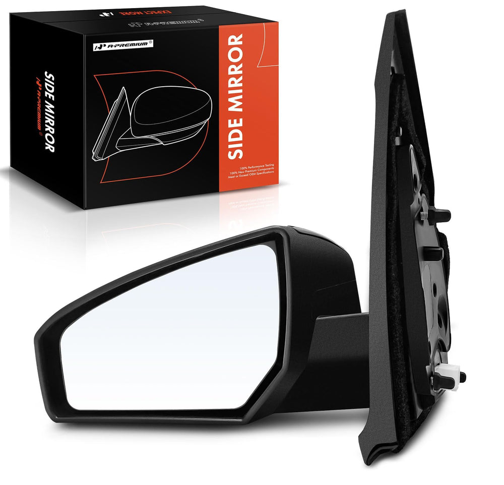 A-Premium driver-side mirror front-left assembly for Nissan Sentra 2007-2012 – reliable replacement