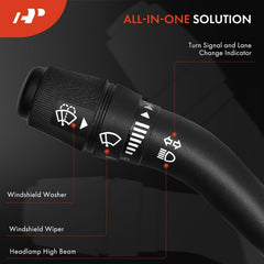 A-Premium DS749 switch lever closeup shows robust build and precise labeling