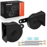 A-Premium dual snail horn 80mm front view, bold 110dB output for confident signaling.