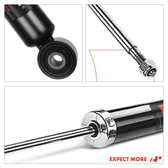 A-Premium dual-pipe design enhances damping performance.