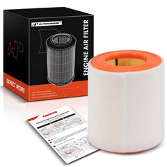 A-Premium engine air filter front view for Audi A6 Quattro with clean air supply