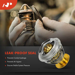 Lincoln Aviator 4.6L with A-Premium thermostat in engine compartment