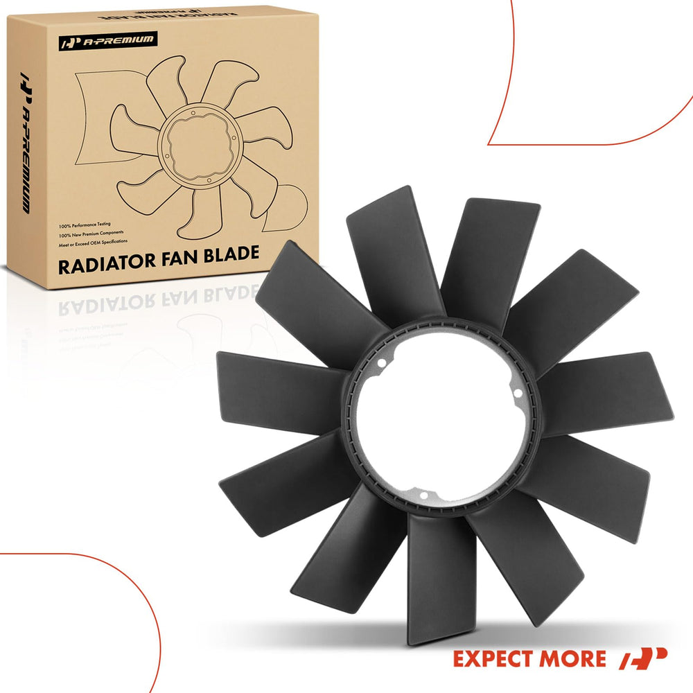 A-Premium 328i E46 blade enhances cooling at highway speeds