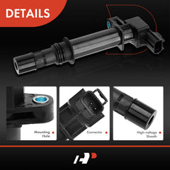A-Premium ignition coil pack for Mitsubishi Raider, top view, steady power delivery.