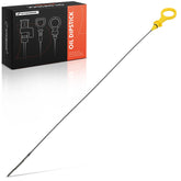 A-Premium engine oil dipstick with measurement rod for precise oil checks.