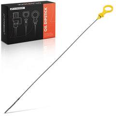 A-Premium engine oil dipstick with measurement rod for precise oil checks.
