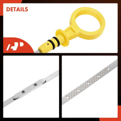 A-Premium engine oil dipstick designed for Sierra lineup aids level checks