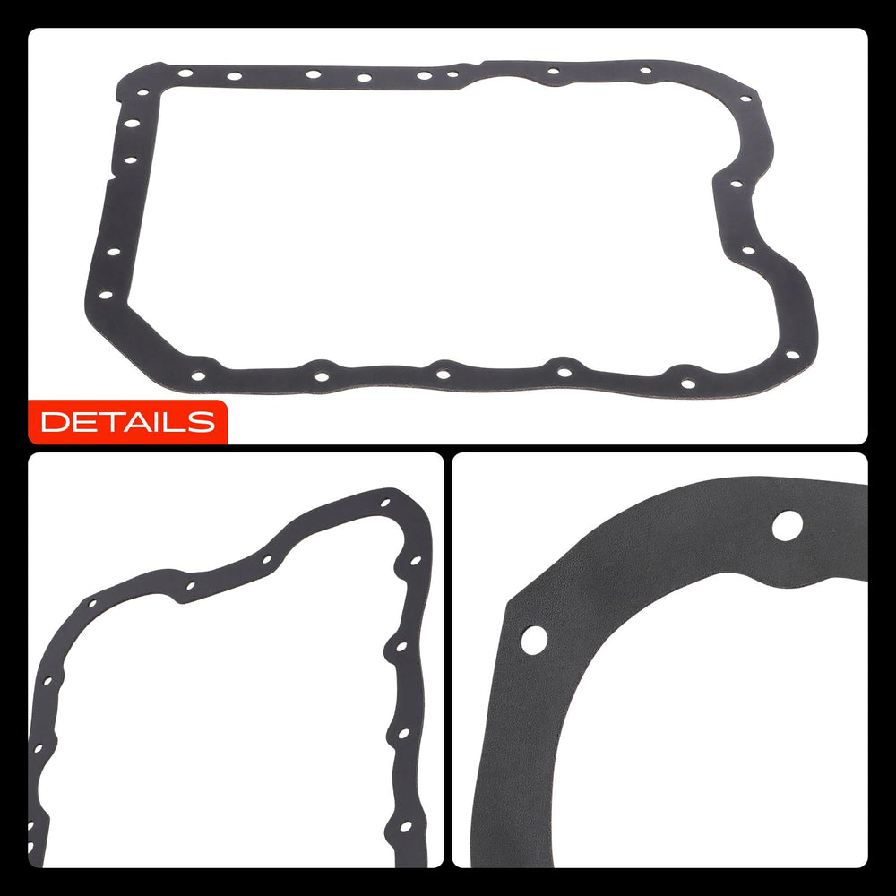A-Premium engine oil pan gasket set assembly instructions preview guides proper replacement steps.