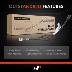 A-Premium Equinox Terrain front brake hose package supports easy, ready-to-install repairs