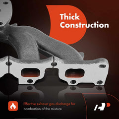 A-Premium exhaust manifold kit for Dodge Journey, complete kit visible.