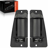 A-Premium rear-left extended cab door handle in textured black finish for Chevy/Sierra replacement
