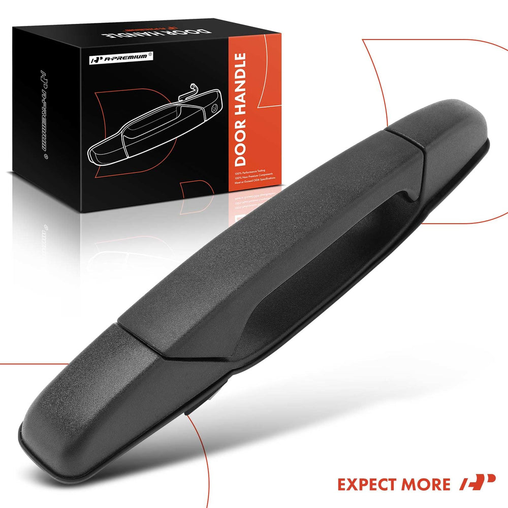 A-Premium rugged door handle design emphasizes long-lasting performance on full-size pickups