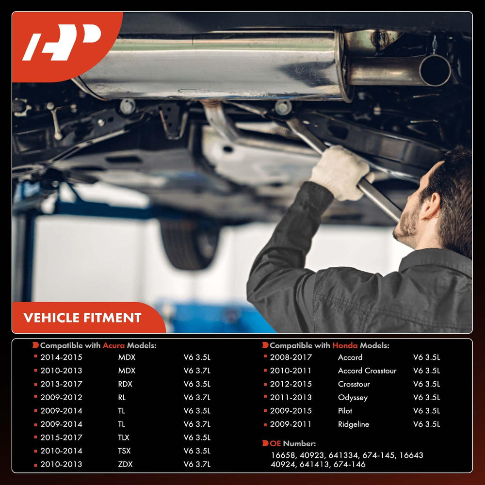 A-Premium kit for Honda Accord – flange detail highlights welded connections for a secure fit.