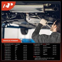 A-Premium kit for Honda Accord – flange detail highlights welded connections for a secure fit.