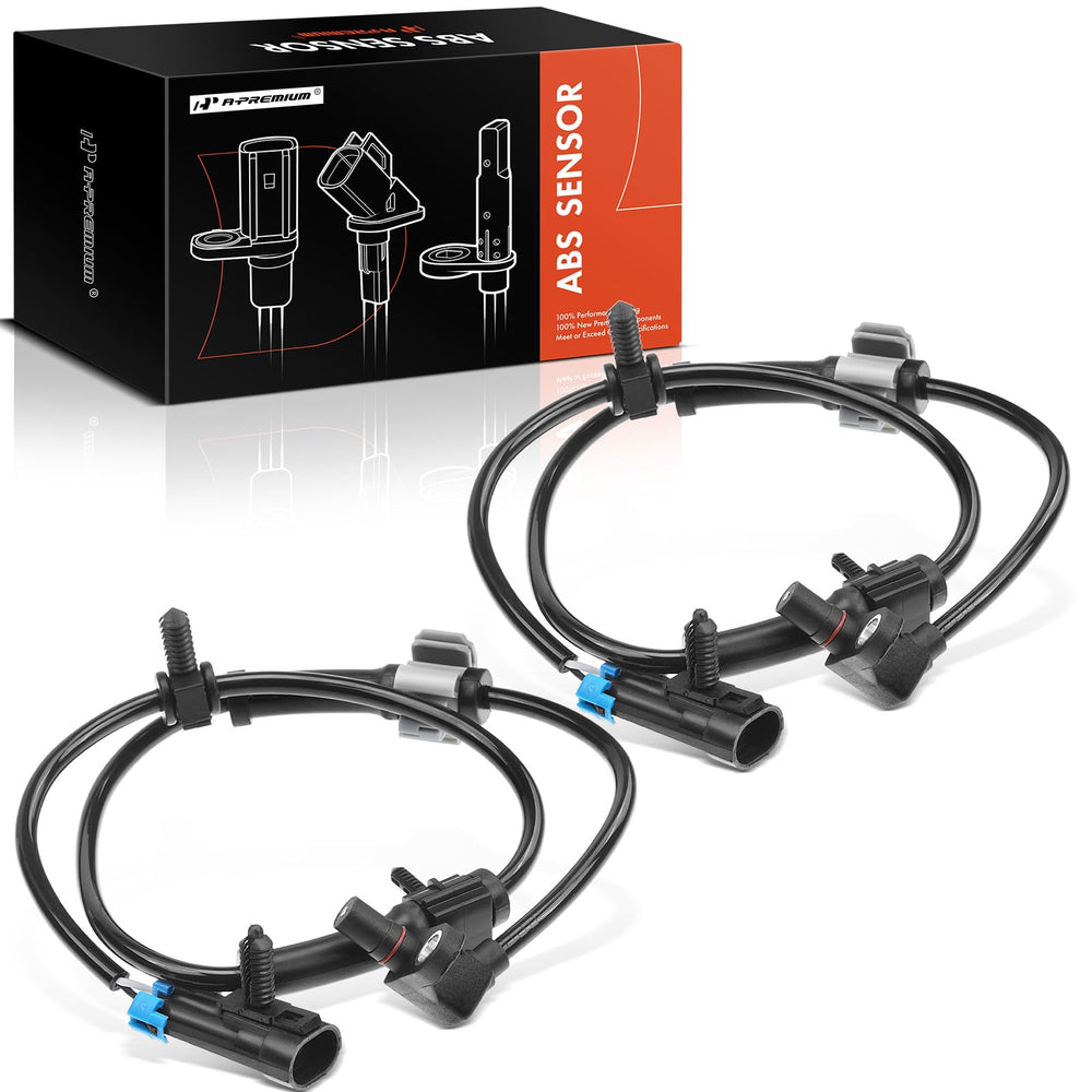 A-Premium front ABS sensor left for Chevy Silverado 1500, supports precise braking data.