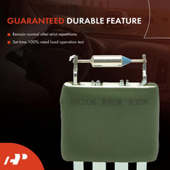 A-Premium front blower resistor for Ford Focus installation ready for manual AC