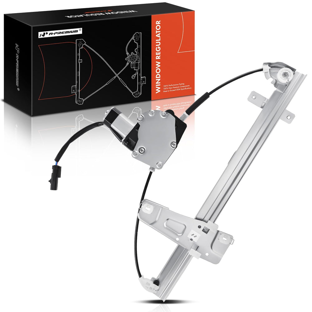 A-Premium front driver side regulator motor assembly for Jeep WJ improves reliability.