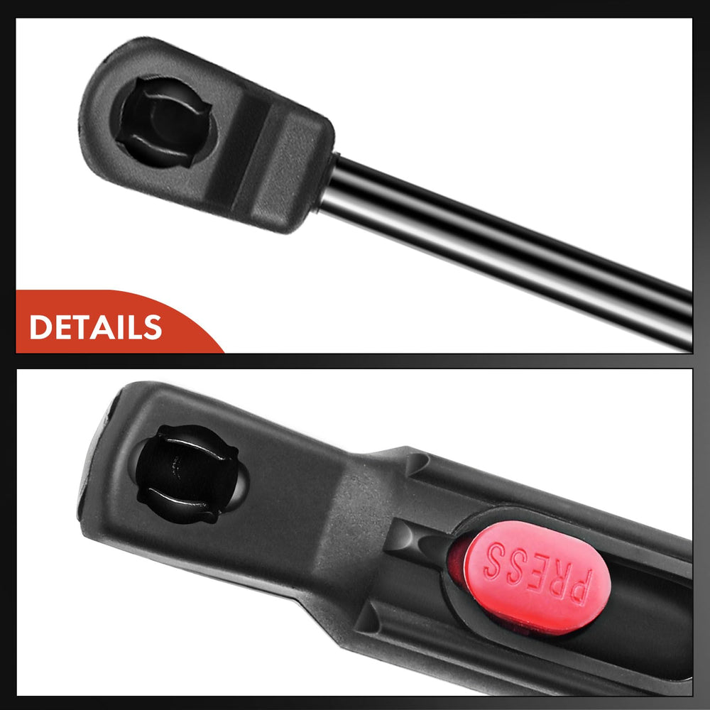 A-Premium right-side lift support label helps correct fitment.